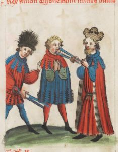 Benediktinerkollegium - Cod. membr. 8, fol. 22r - 1427