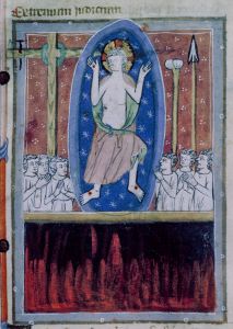 Biblioteca Corsiniana - 55.K.2 (Rossi 17), fol. 12v - 14th century (first half)