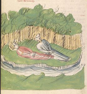 Universitätsbibliothek - Pal. germ. 144, fol. 392v - 1419