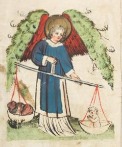 Benediktinerkollegium - Cod. membr. 8, fol. 49v - 1427