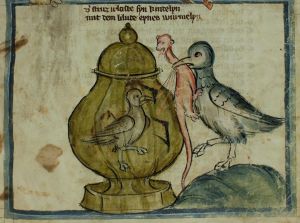 Badische Landesbibliothek - Karlsruhe 3378, fol. 93 - 14th century (middle)