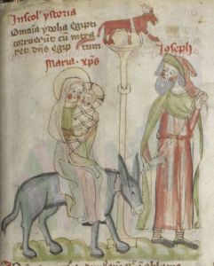 British Library - Harley MS 4996, fol. 13r - 14th century (second quarter)