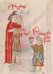 Universitätsbibliothek - Cod.I.2.2.23 (Oettingen-Wallersteinsche Bibliothek), fol. 17v - 1350 (circa)