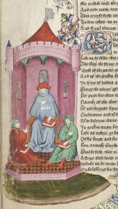 John Rylands Library - English MS 1, fol. 54v - 15th century (middle)