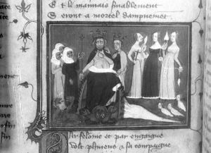 Bibliothèque de Genève - Ms. fr. 176, fol. 113v - 14th century (second half)