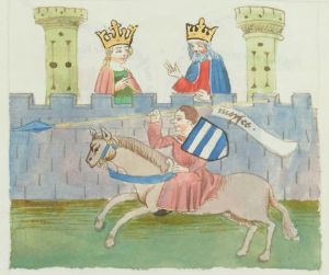 Bibliothèque nationale de France - fr. 188, fol. 42v - 15th century (middle)