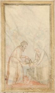 Bibliothèque de l'Arsenal - 593, fol. 28v - 14th century (second half)