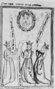 Biblioteca Apostolica Vaticana - Reg. lat. 99, fol. 11v - 1428