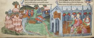 John Rylands Library - English MS 1, fol. 47v - 15th century (middle)