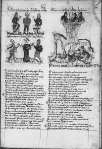 Bibliothèque royale de Belgique - 281-283 (cat. no. 2140), fol. 28r - 1390 (circa)