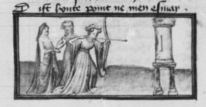 Guillaume de Lorris and Jean de Meun p.135r - 1400 (circa)