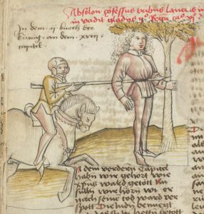 Universitätsbibliothek - germ. qu. 100, fol. 35v - 15th century (third quarter)