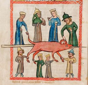 Universitäts- und Landesbibliothek - Hs 2505, fol. 28v - 1360 (circa)