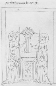 Bayerische Staatsbibliothek - Clm 146, fol. 12v - 14th century (second quarter)