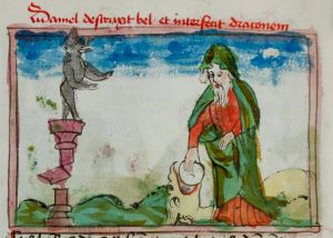 Konsistorialbibliothek (kept in the Stadtarchiv) - WD 107, fol. 29v - 15th century (middle)