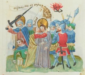 Bibliothèque nationale de France - fr. 188, fol. 22v - 15th century (middle)