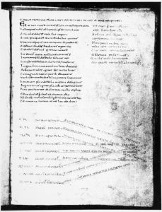 Appendix Vergiliana p.3r - 11th century