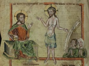 Badische Landesbibliothek - Karlsruhe 3378, fol. 136 - 14th century (middle)
