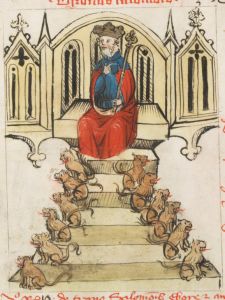 Benediktinerkollegium - Cod. membr. 8, fol. 12r - 1427