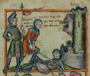 Badische Landesbibliothek - Karlsruhe 3378, fol. 145 - 14th century (middle)
