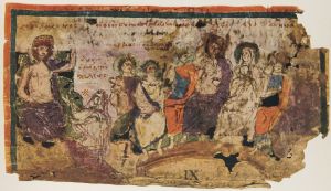 Biblioteca Ambrosiana - Cod. F 205 Inf., fol. 9 - 5th century (late)