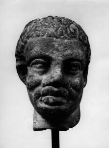 Hellenistic - Head of a Black youth - Paris Louvre