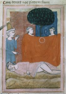 Biblioteca Corsiniana - 55.K.2 (Rossi 17), fol. 30r - 14th century (first half)