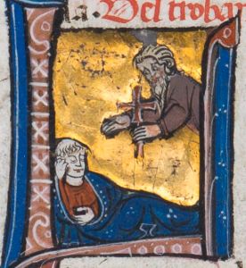 Bibliothèque nationale de France - Espagnol 44, fol. 156vb - 13th century (second half)