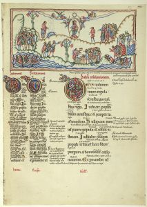 Trinity College Library - R.17.1, fol. 124r - 1155