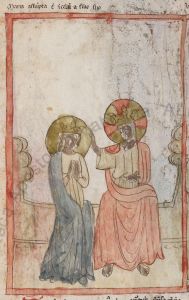 Biblioteca Apostolica Vaticana - Reg. lat. 99, fol. 38v - 1428