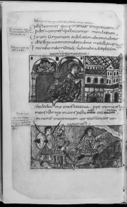 Württembergische Landesbibliothek - Cod.bibl.fol. 23, fol. 5v - 9th century (first half)