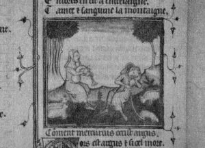 Bibliotheque municipale - 742, fol. 21v - 1385 (circa)