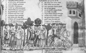 Benoît de Sainte-Maure p.228r - 14th century (second quarter)