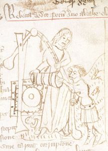 British Library - Sloane MS 3451, fol. 22v - 15th century (first quarter)