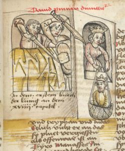 Universitätsbibliothek - germ. qu. 100, fol. 61r - 15th century (third quarter)