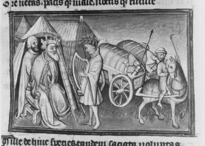 Statius (Publius Papinius Statius) p.91r - 15th century (first quarter)