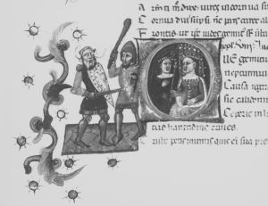 Ovid (Publius Ovidius Naso) p.80v - 14th century (late)