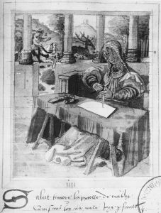 Ovid (Publius Ovidius Naso) p.26r - 15th century