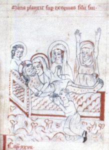 Staatsbibliothek - lat. fol. 329, fol. 27v - 14th century (middle)