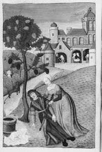 Ovid (Publius Ovidius Naso) p.44v - 15th century