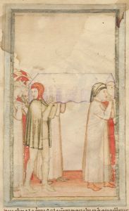 Bibliothèque de l'Arsenal - 593, fol. 21r - 14th century (second half)