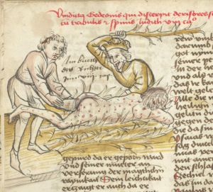 Universitätsbibliothek - germ. qu. 100, fol. 66v - 15th century (third quarter)