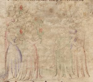 British Library - Add MS 11575, fol. 91r - 1410 (circa)