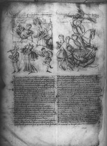 Biblioteca Nazionale Universitaria - I.II.11, fol. 18v - 15th century (second quarter)