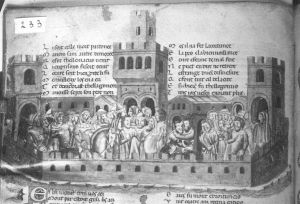 Benoît de Sainte-Maure p.233v a - 14th century (second quarter)