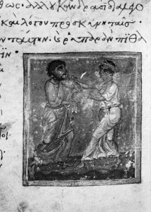 Gregory of Nazianzus p.162v - 11th century