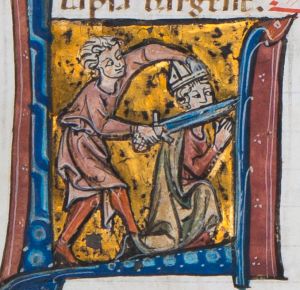 Bibliothèque nationale de France - Espagnol 44, fol. 214ra - 13th century (second half)
