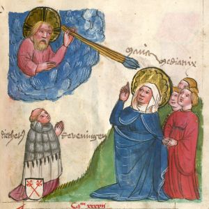 Bayerische Staatsbibliothek - Clm 3003, fol. 35r - 14th century (second half)