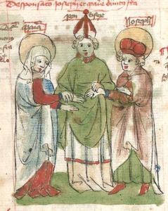 Bayerische Staatsbibliothek - Cgm 3974, fol. 9v - 1440 (circa)