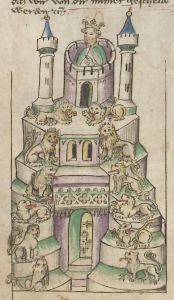 Universitätsbibliothek - Pal. germ. 432, fol. 13v - 1420 (circa)